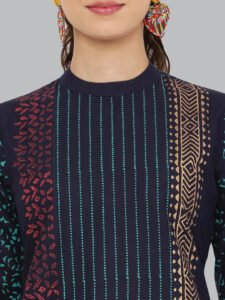 PSMAAG Women's Block Printed