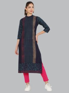 PSMAAG Women's Block Printed