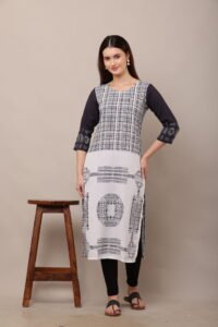 Digital Printed Cotton Kurti