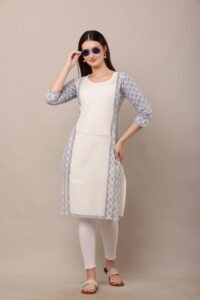Block Printed Cotton Kurti