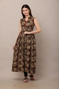 Sleeveless Anarkali for Women