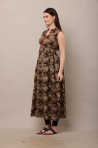 Sleeveless Anarkali for Women