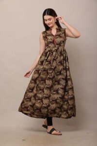 Sleeveless Anarkali for Women