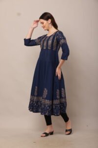 Anarkali in Cotton