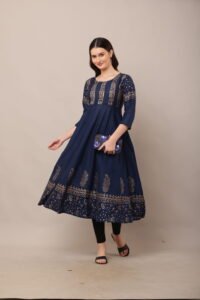 Anarkali in Cotton