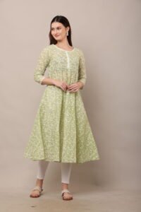 Pure Cotton Anarkali