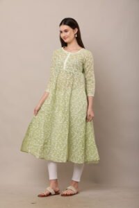 Pure Cotton Anarkali