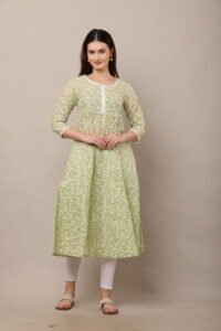 Pure Cotton Anarkali