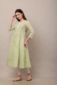 Pure Cotton Anarkali