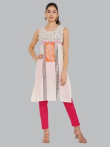 Block Printed Cotton Kurti