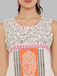 Block Printed Cotton Kurti
