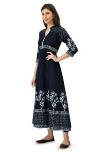 Block Printed Anarkali