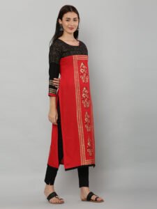 Block Printed Stylish Kurti
