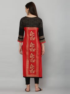 Block Printed Stylish Kurti