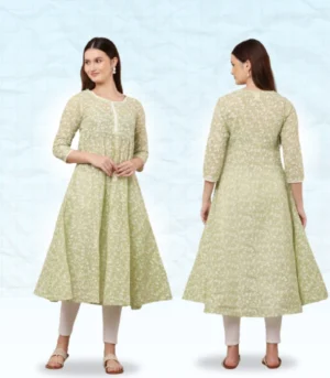 Pure Cotton Anarkali