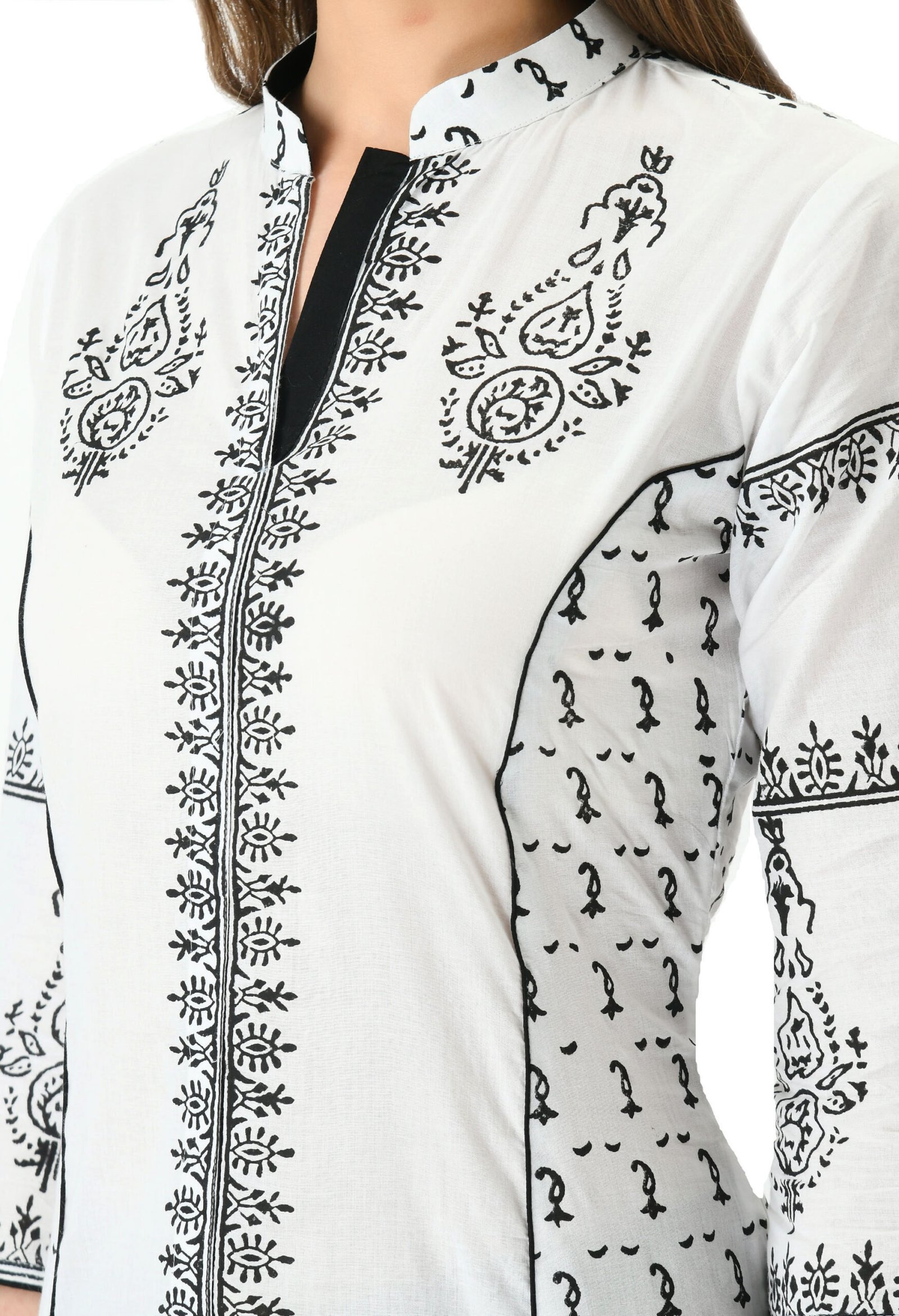 Cotton A-Line Anarkali