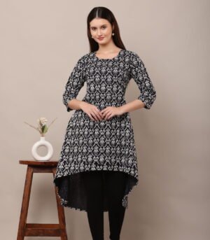 Screen Printed Black A-Line