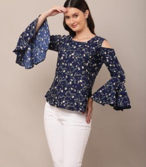 Digital Printed Multicolor Top