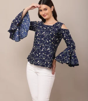 Digital Printed Multicolor Top